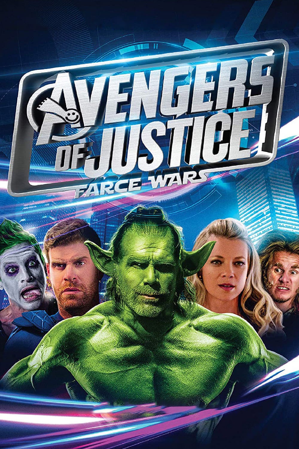 Avengers of Justice: Farce Wars - Cover
