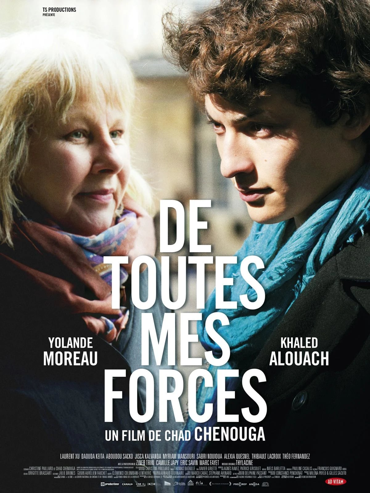 De toutes mes forces - Cover