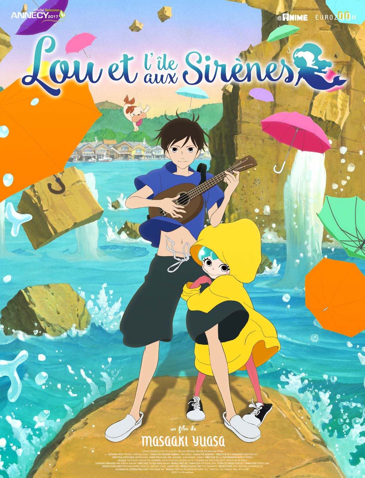 Lou et l'île aux sirènes - Cover