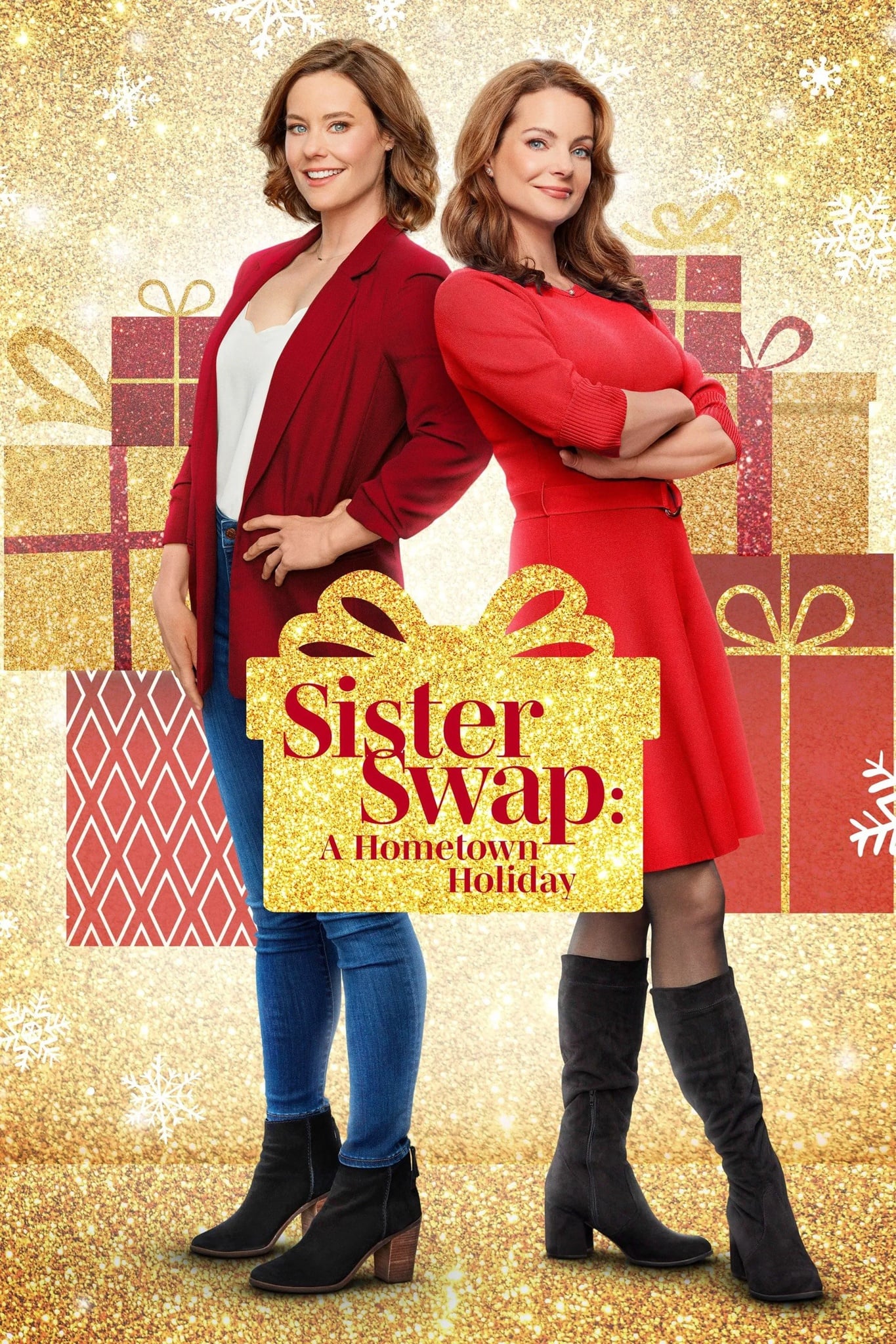 Sister Swap: A Hometown Holiday - Cover