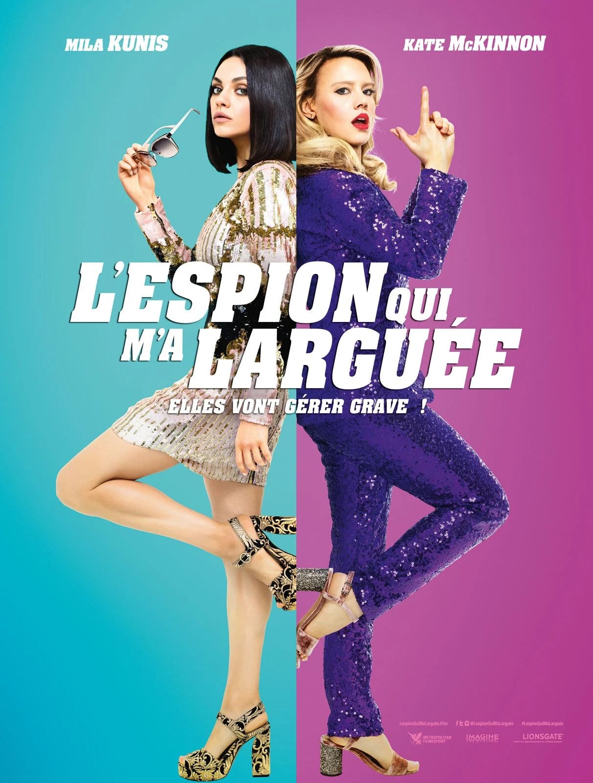 L'Espion qui m'a larguée - Cover