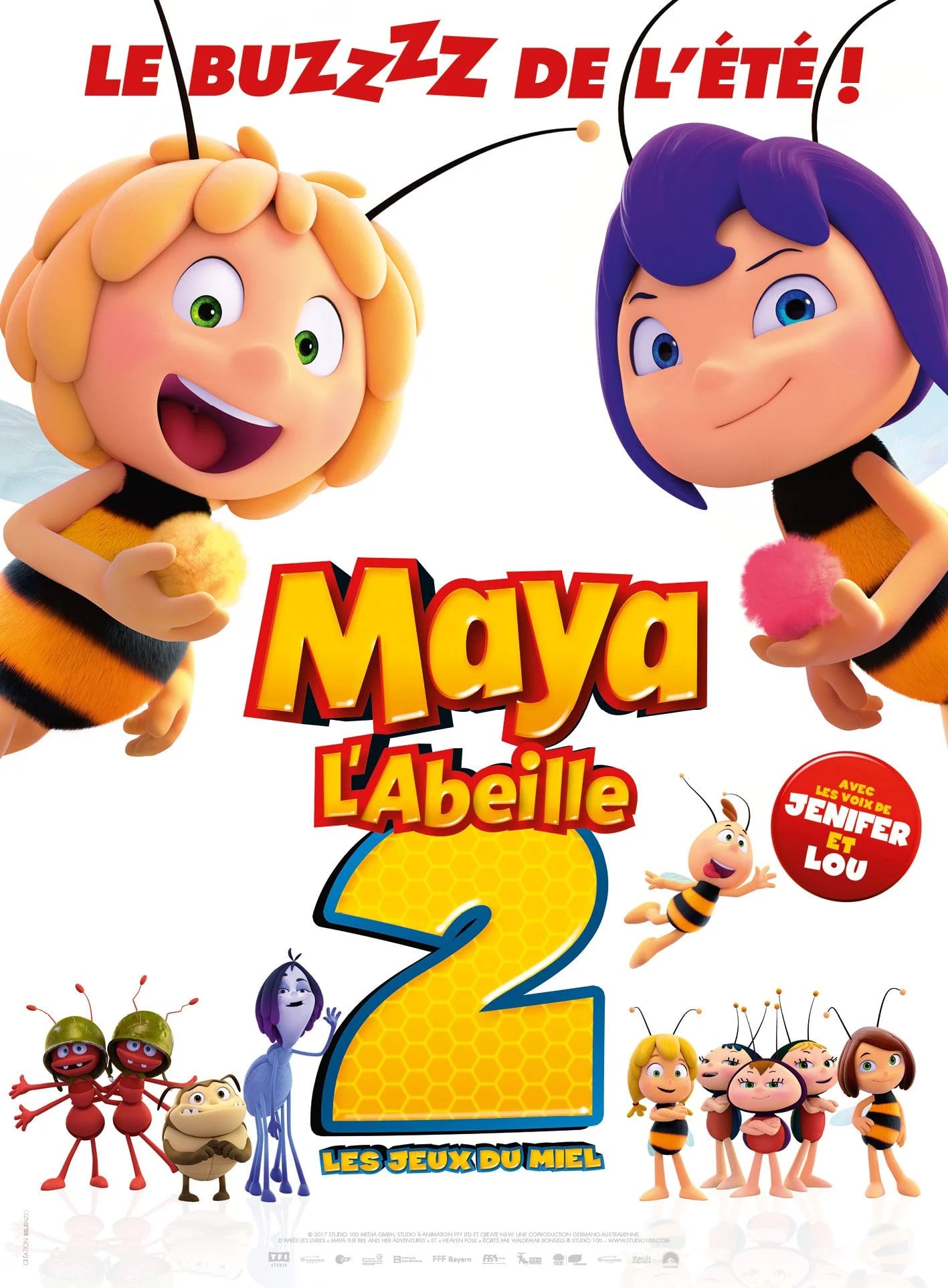 Maya l'abeille 2 - Les jeux du miel - Cover