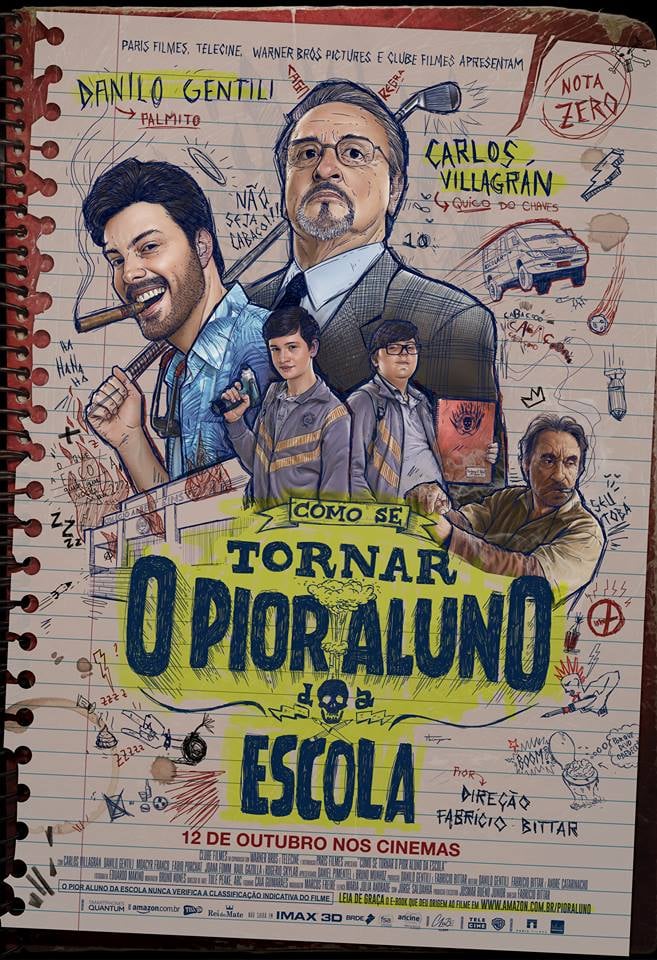 Como se Tornar o Pior Aluno da Escola - Cover