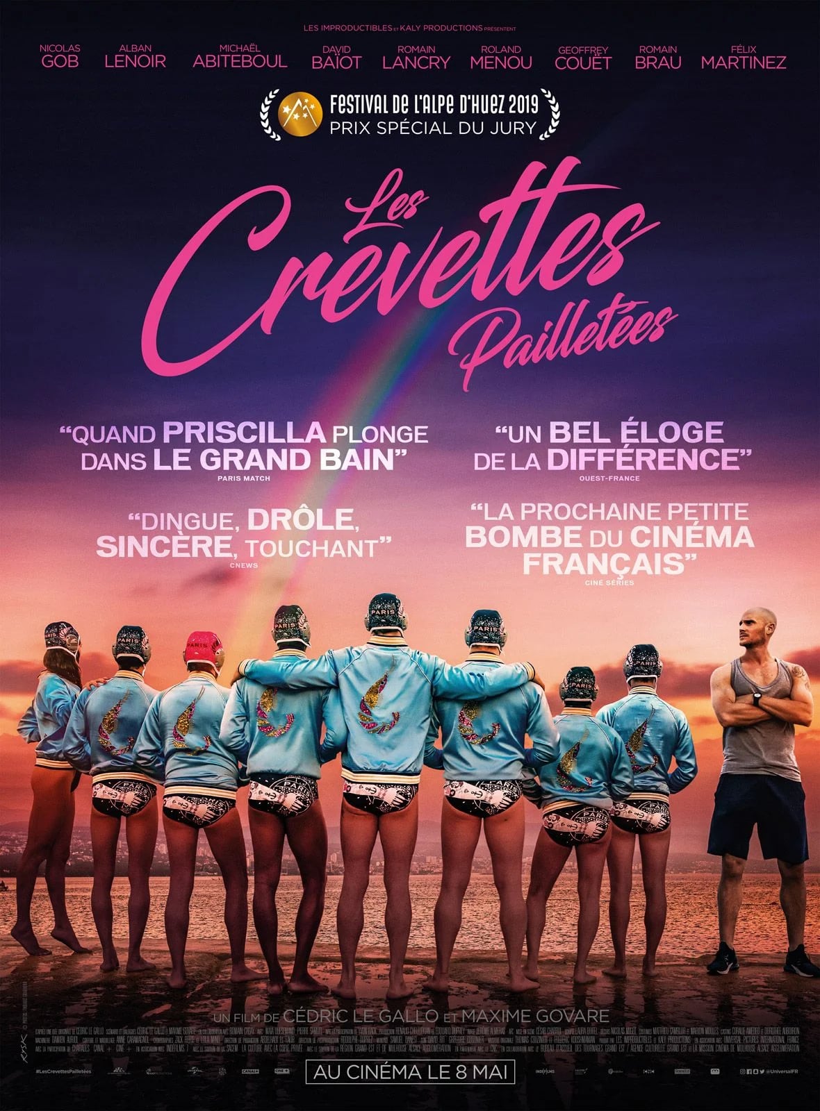 Les Crevettes pailletées - Cover