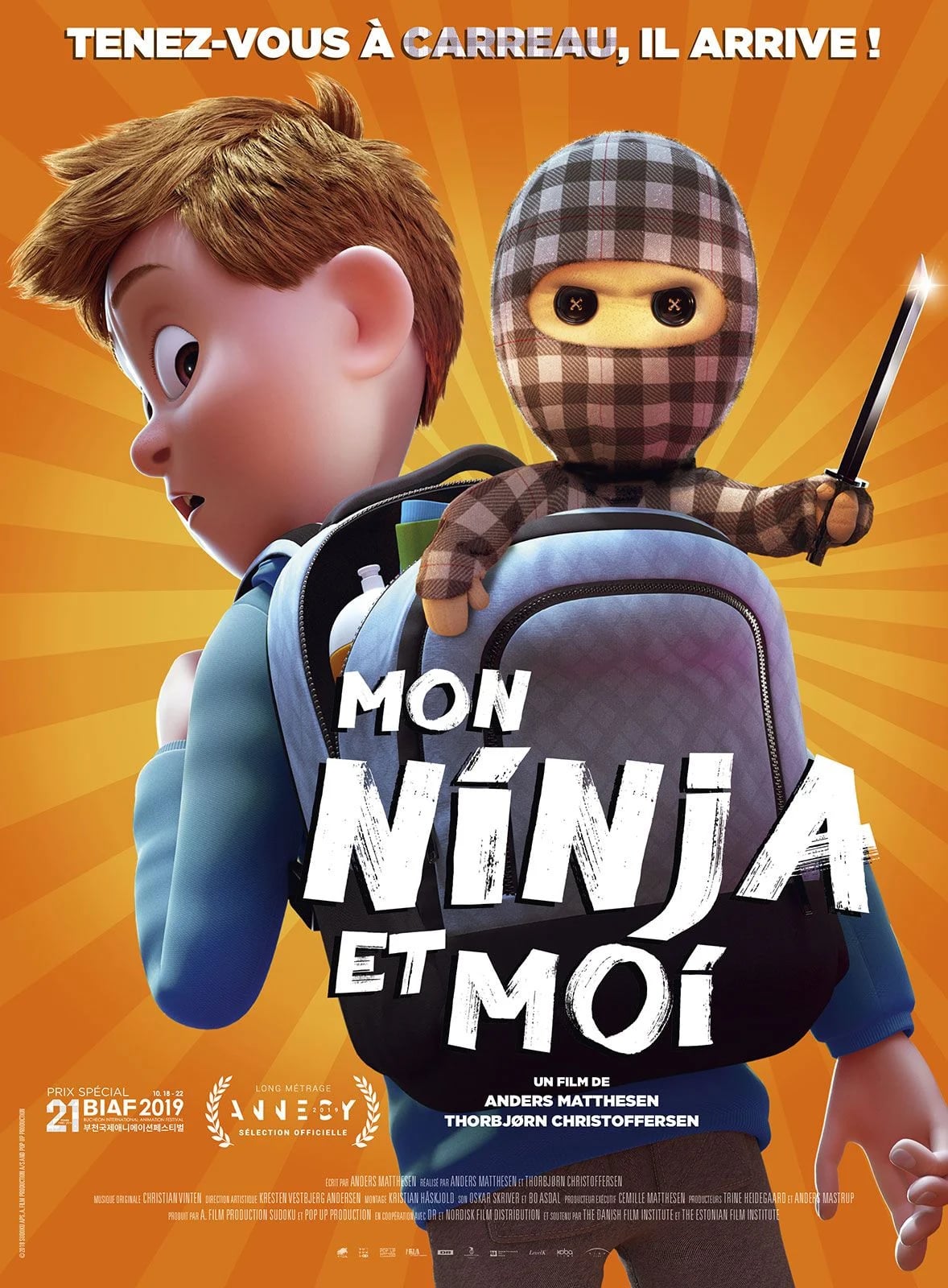 Mon ninja et moi - Cover
