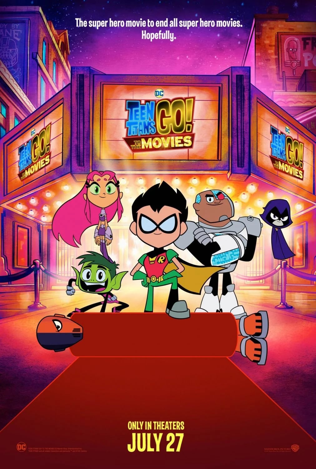 Teen Titans GO! To The Movies - Cover