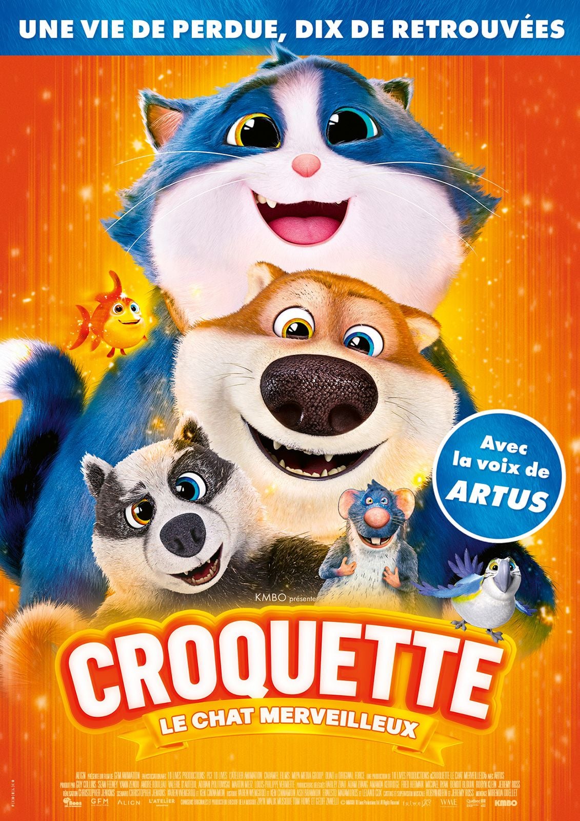 Croquette le chat merveilleux - Cover