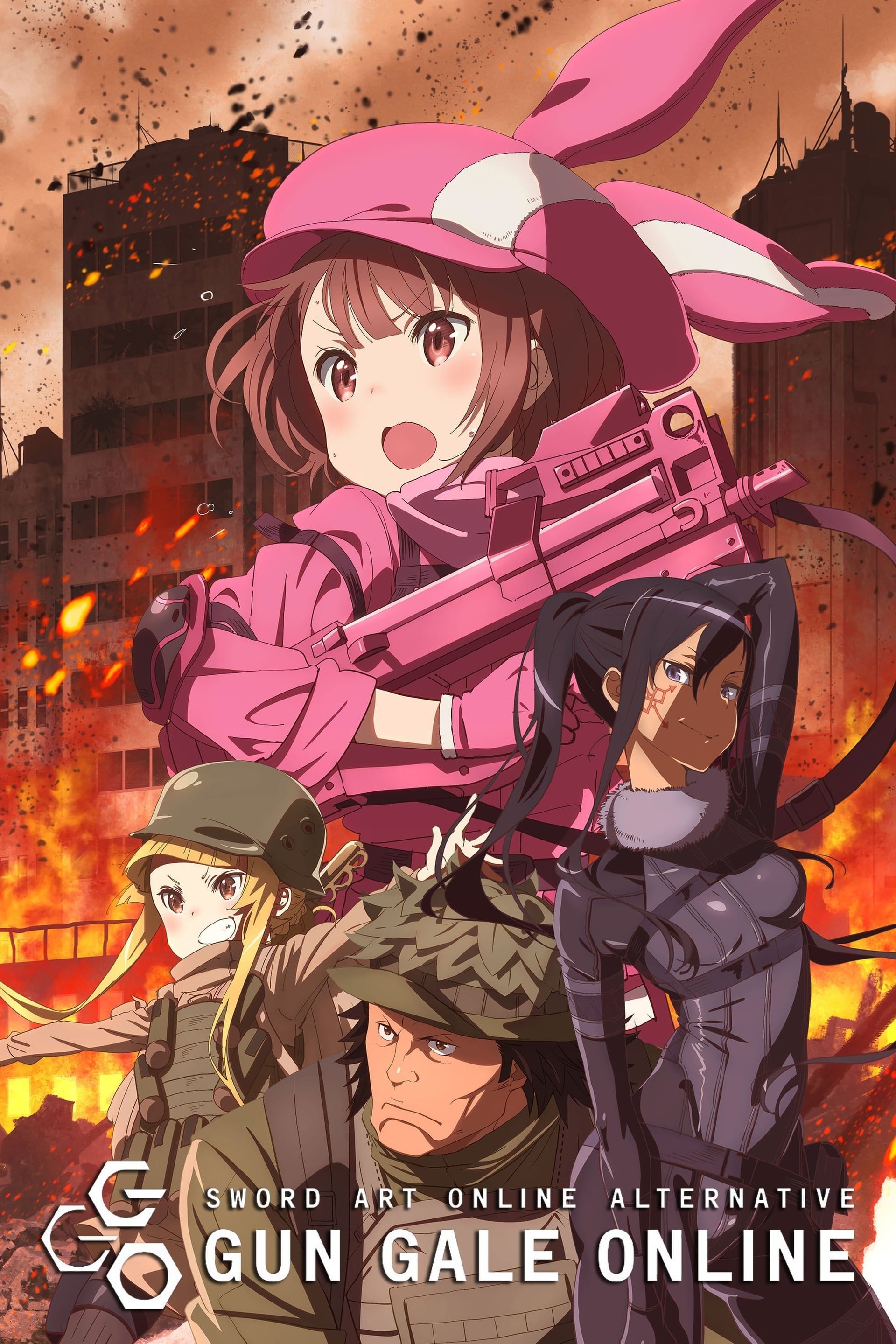Sword Art Online Alternative: Gun Gale Online - Cover