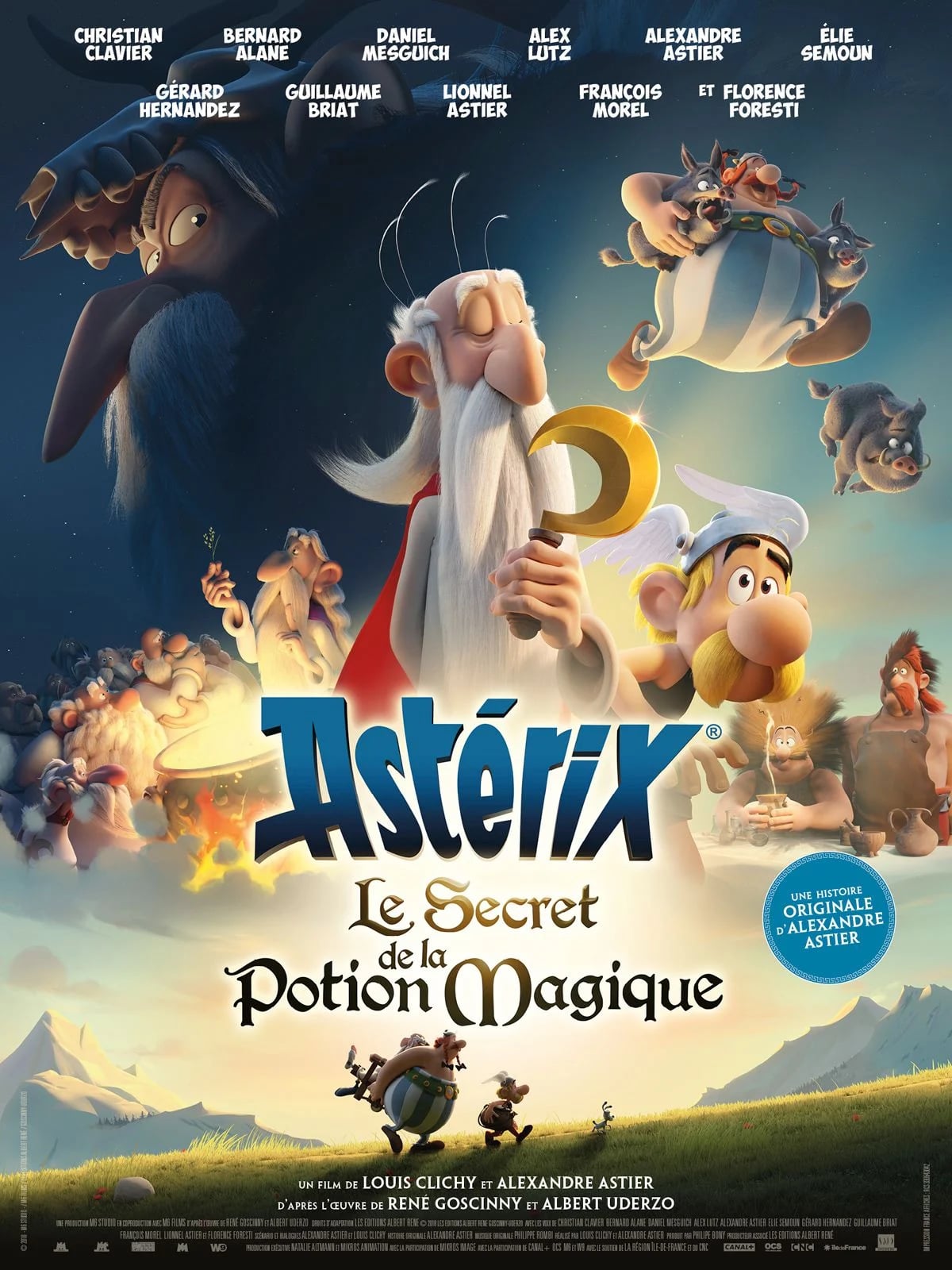 Astérix - Le Secret de la Potion Magique - Cover