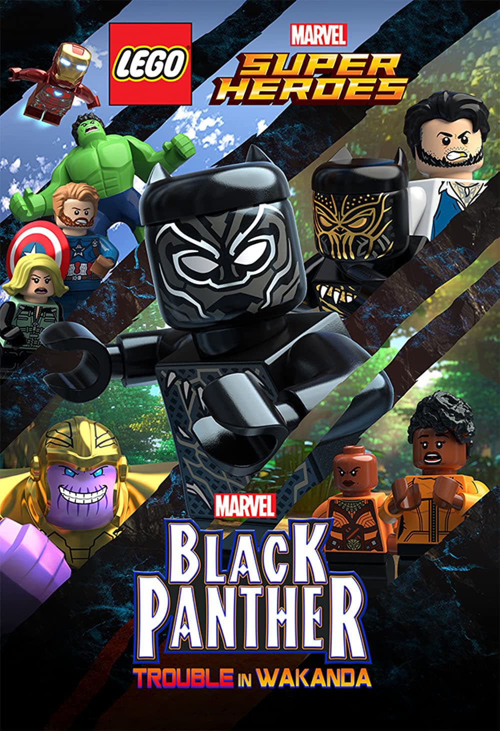 LEGO Marvel Super Heroes: Black Panther - Trouble in Wakanda - Cover