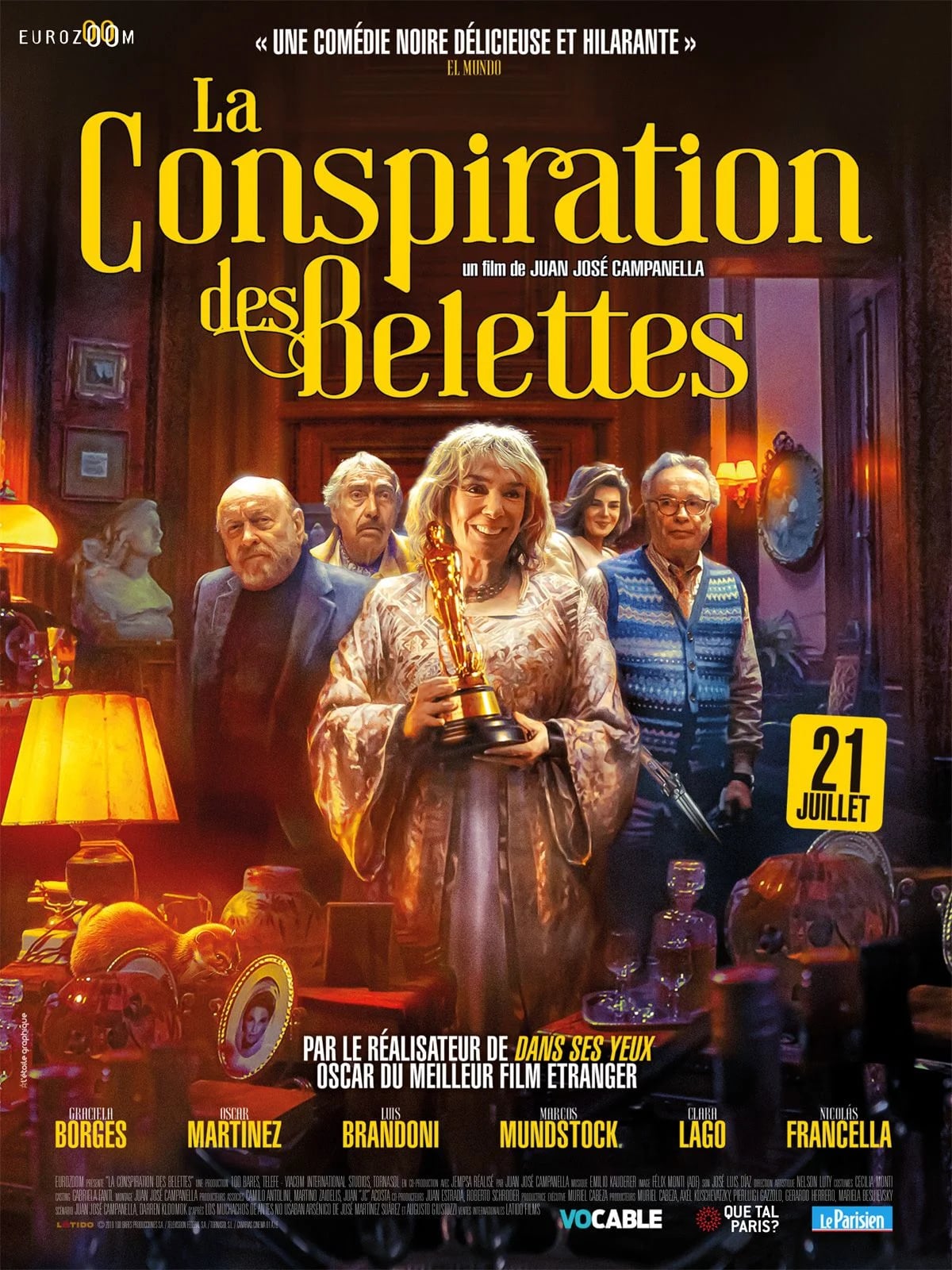 La Conspiration des belettes - Cover