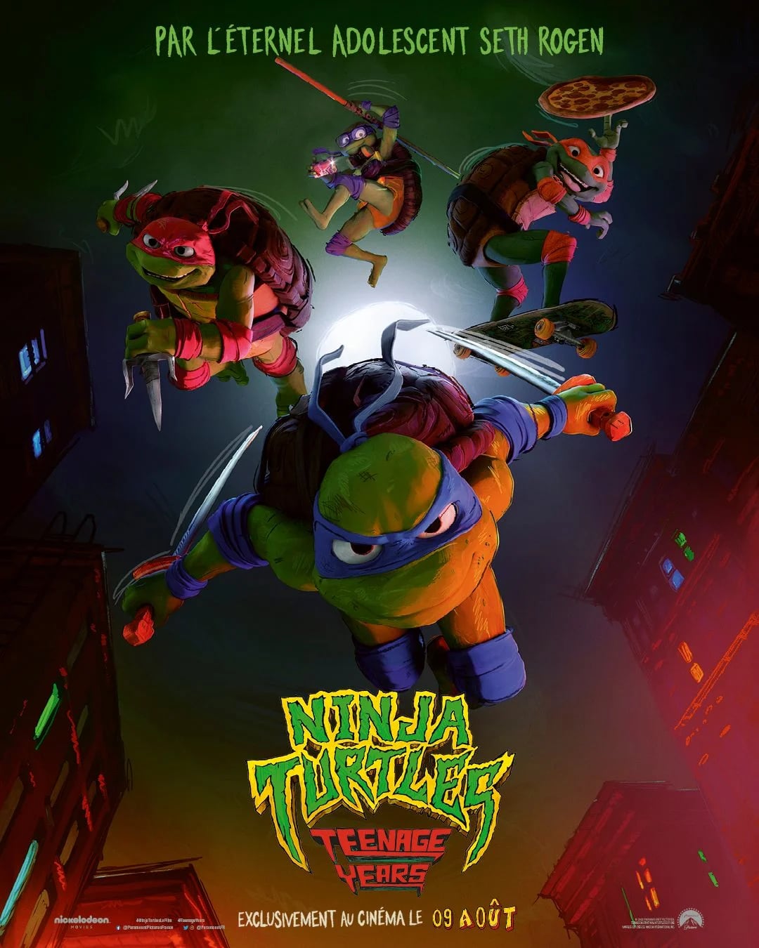 Ninja Turtles: Teenage Years - Cover