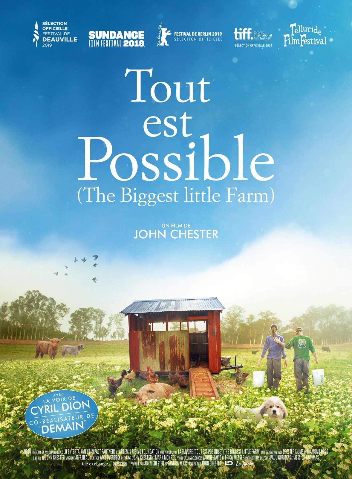Tout est possible (The biggest little farm) - Cover