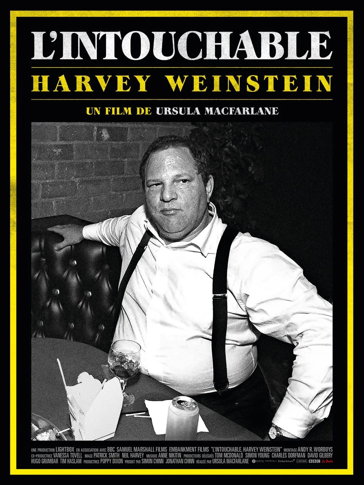 L'Intouchable, Harvey Weinstein - Cover