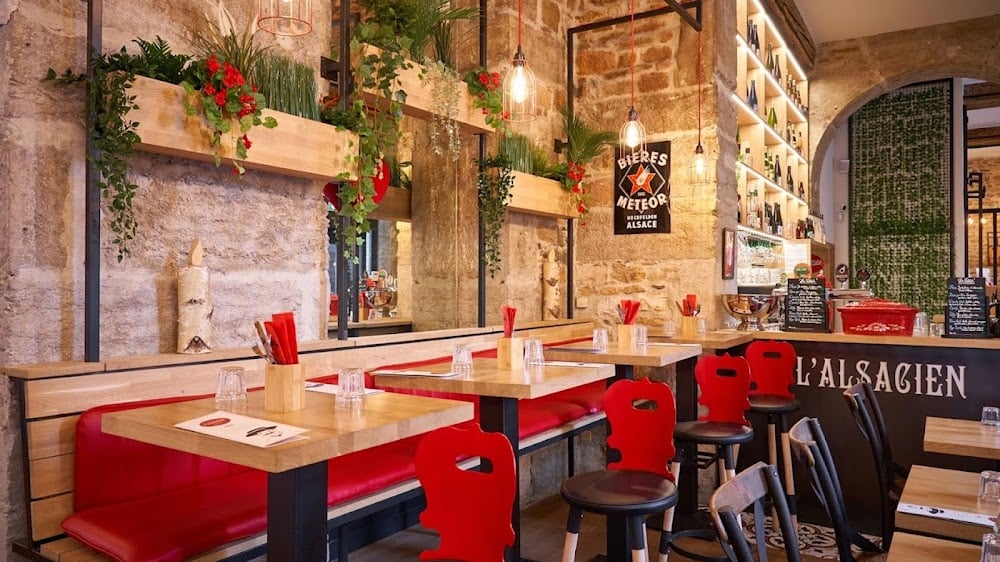 L'Alsacien Lyon - Bar à Flammekueche - - Cover