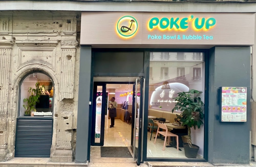 Poke Up Paris 8 - Poke Bowl & Bubble tea - Cover