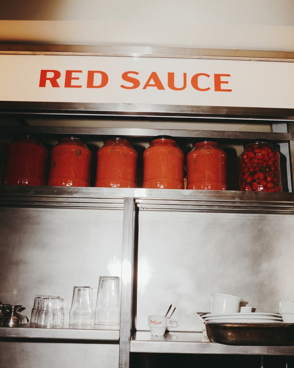 Red Sauce - Restaurant italo-américain - Cover