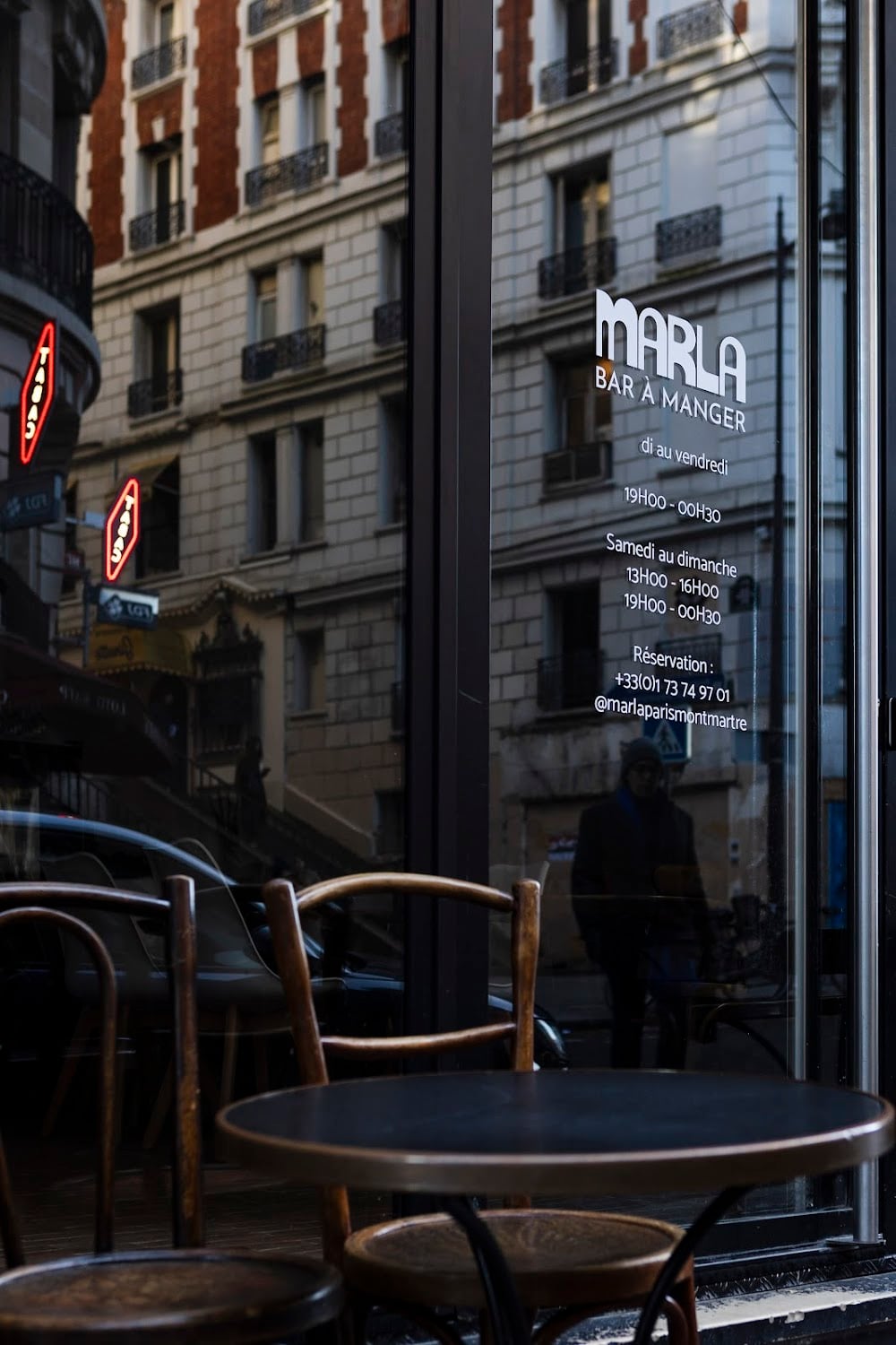 Restaurant Marla Paris - Cover