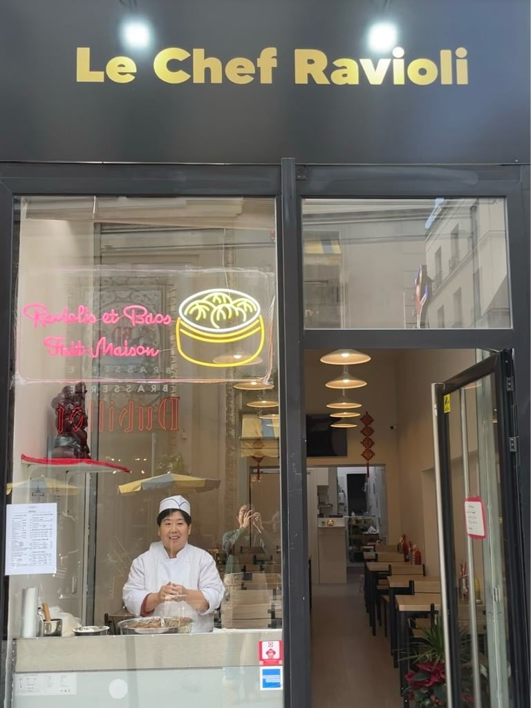 LE CHEF RAVIOLI - Cover