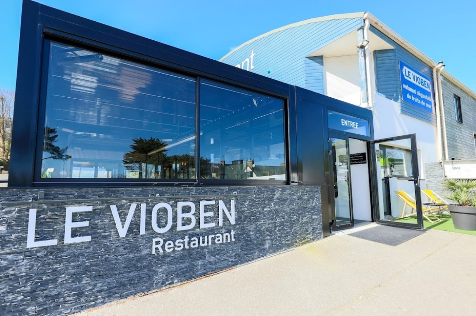 Restaurant Le Vioben, Port de l'Aber Wrac'h - Cover