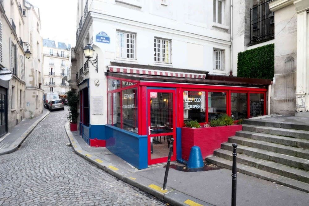 Les Deux Colombes - Cover