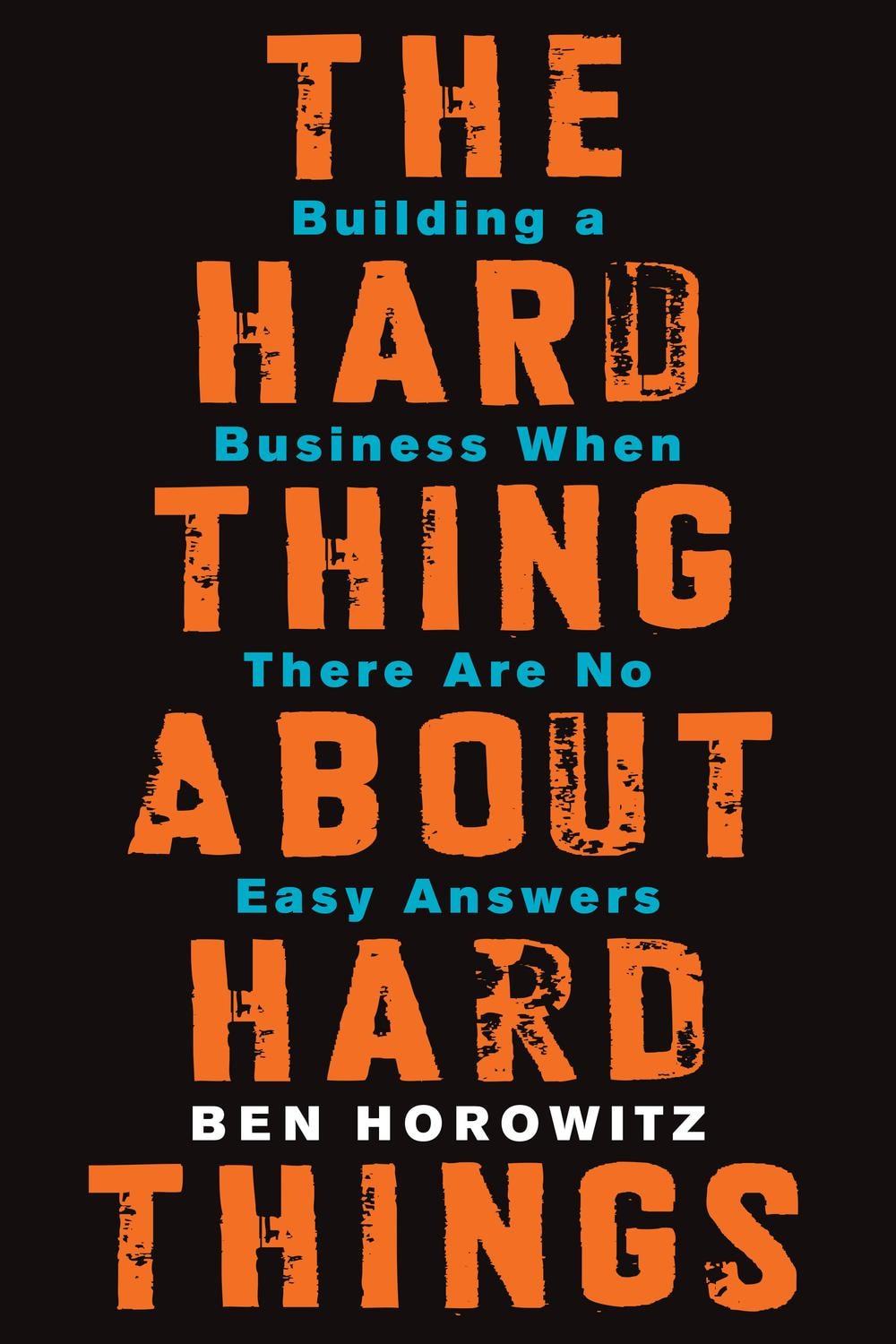The Hard Thing About Hard Things - Memory Image