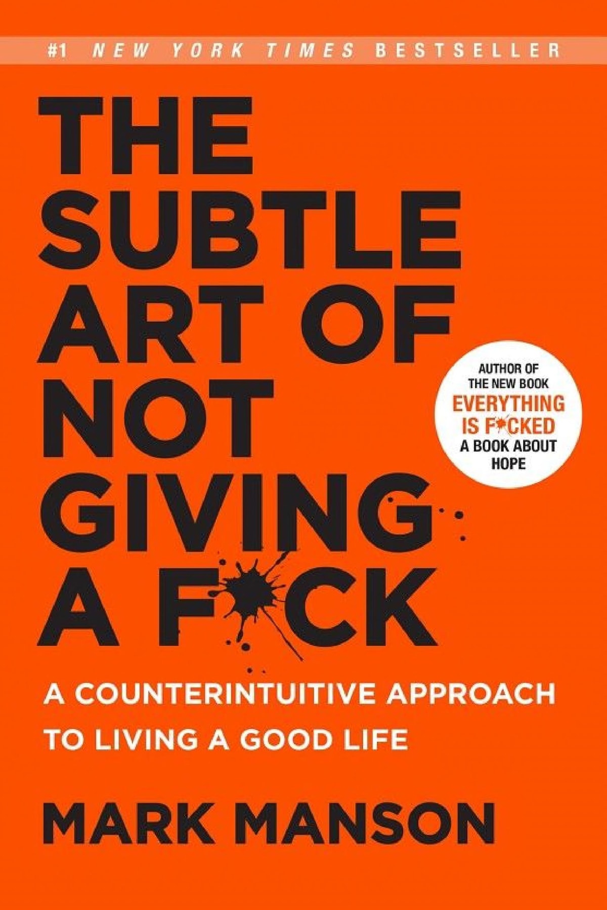 The Subtle Art of Not Giving a F*ck - Memory Image