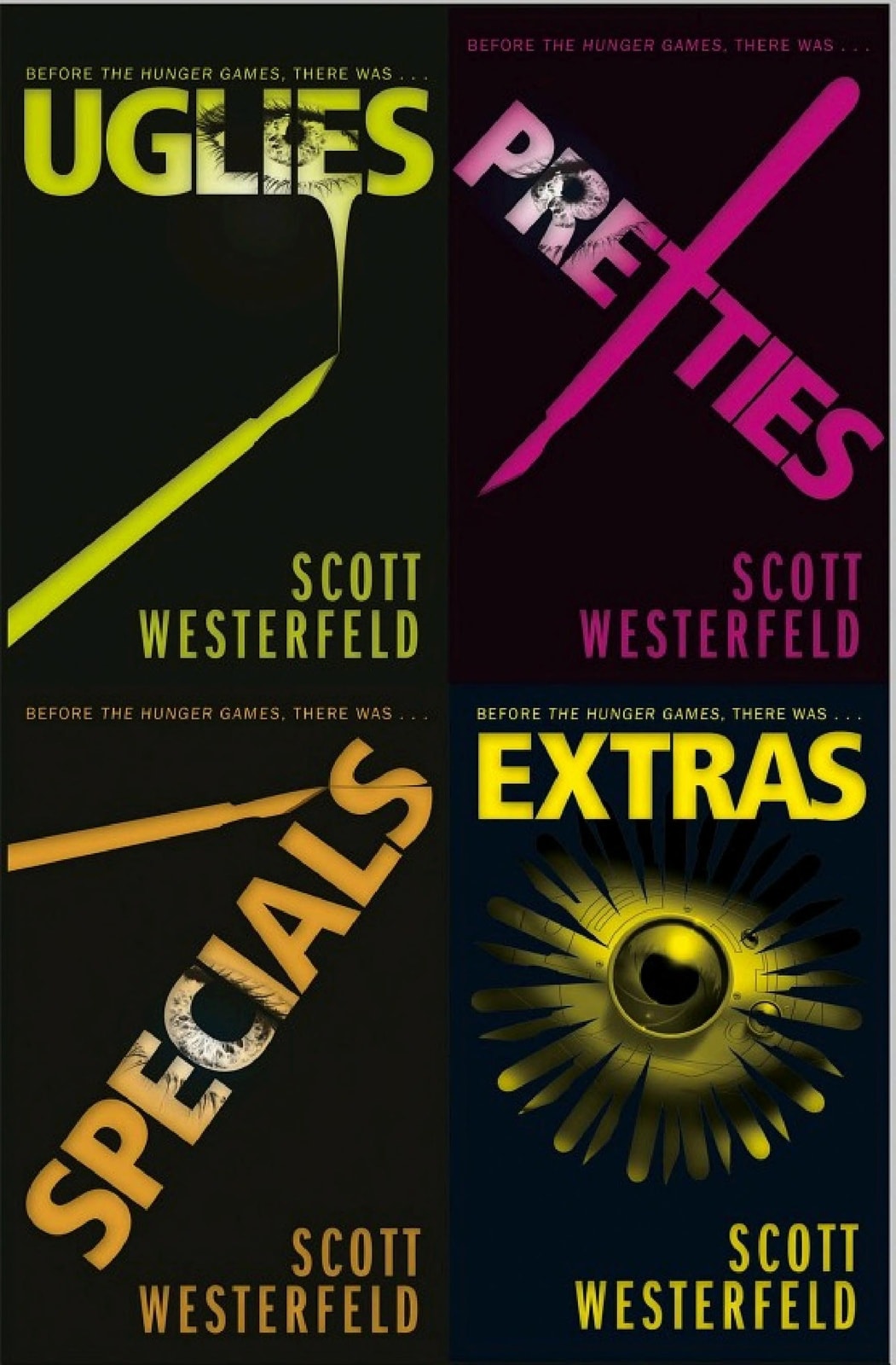 Uglies Quartet: Uglies; Pretties; Specials; Extras - Memory Image