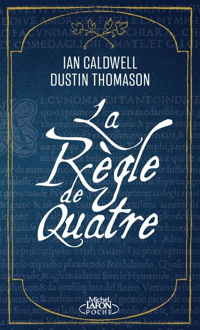 La règle de quatre - Memory Image