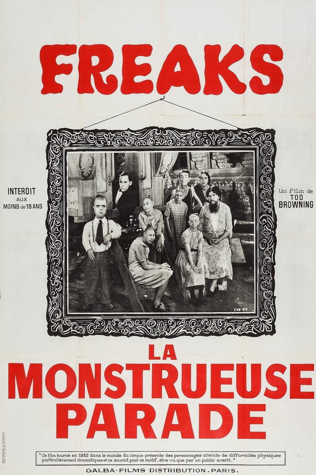 Freaks - La monstrueuse parade - Memory Image
