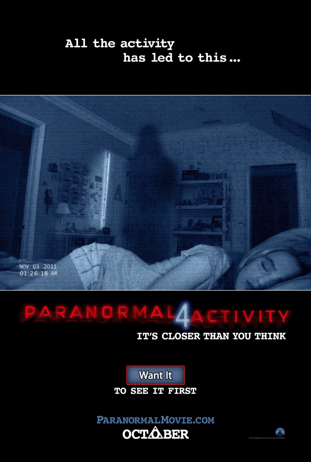 Paranormal Activity 4 - Memory Image