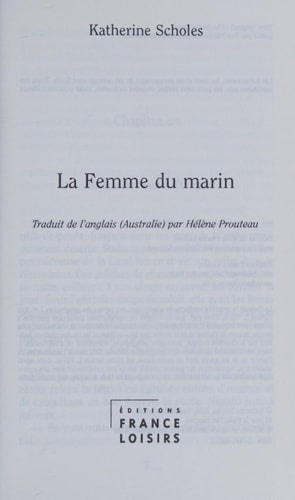 La Femme Du Marin