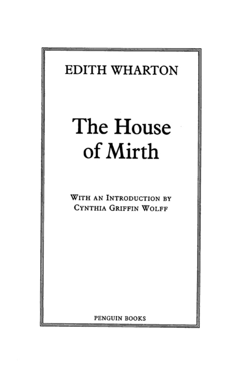 The House of Mirth