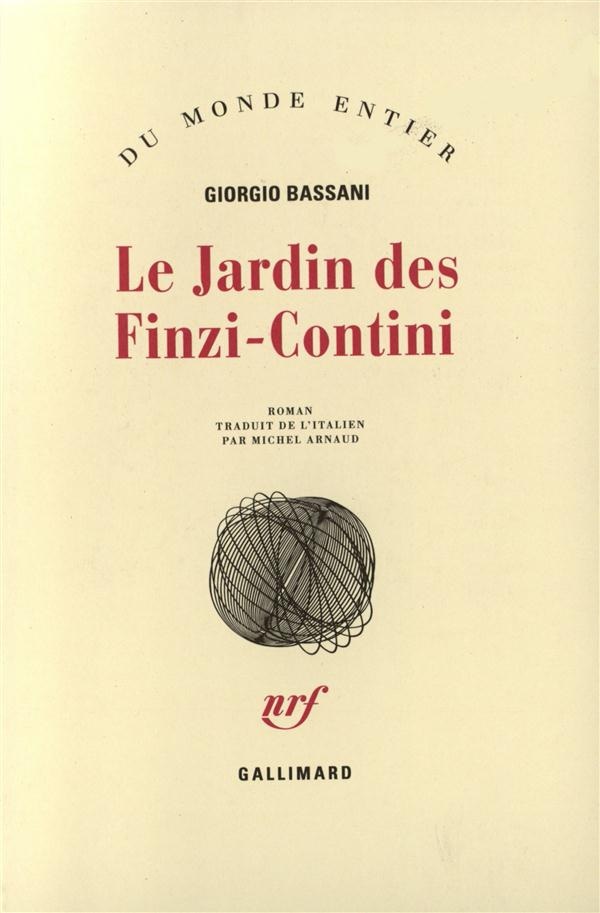 Le Jardin des Finzi-Contini