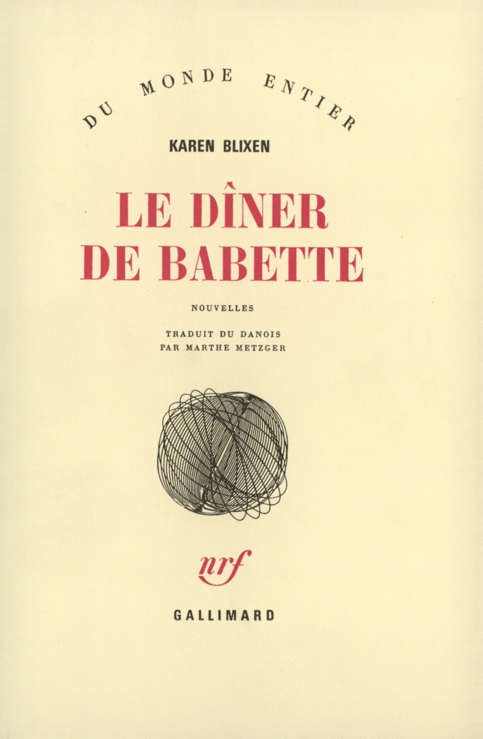 Le dîner de Babette : nouvelles