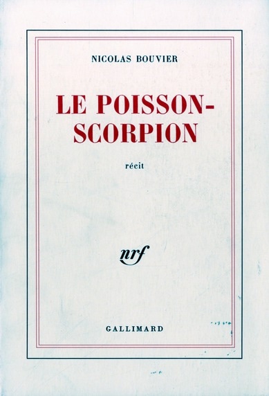 Le poisson-scorpion