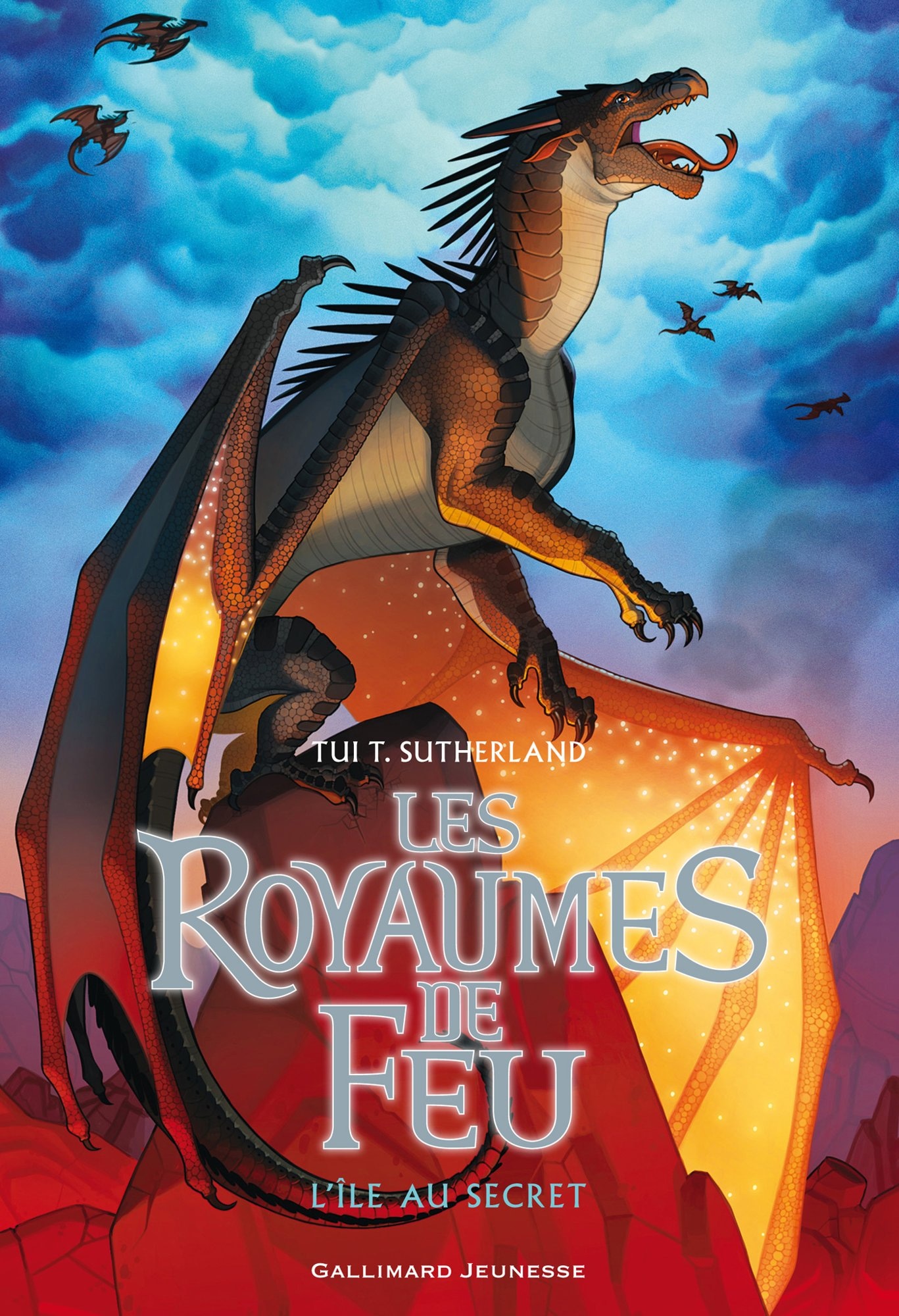 Les Royaumes de Feu (Tome 4) - L'île au secret
