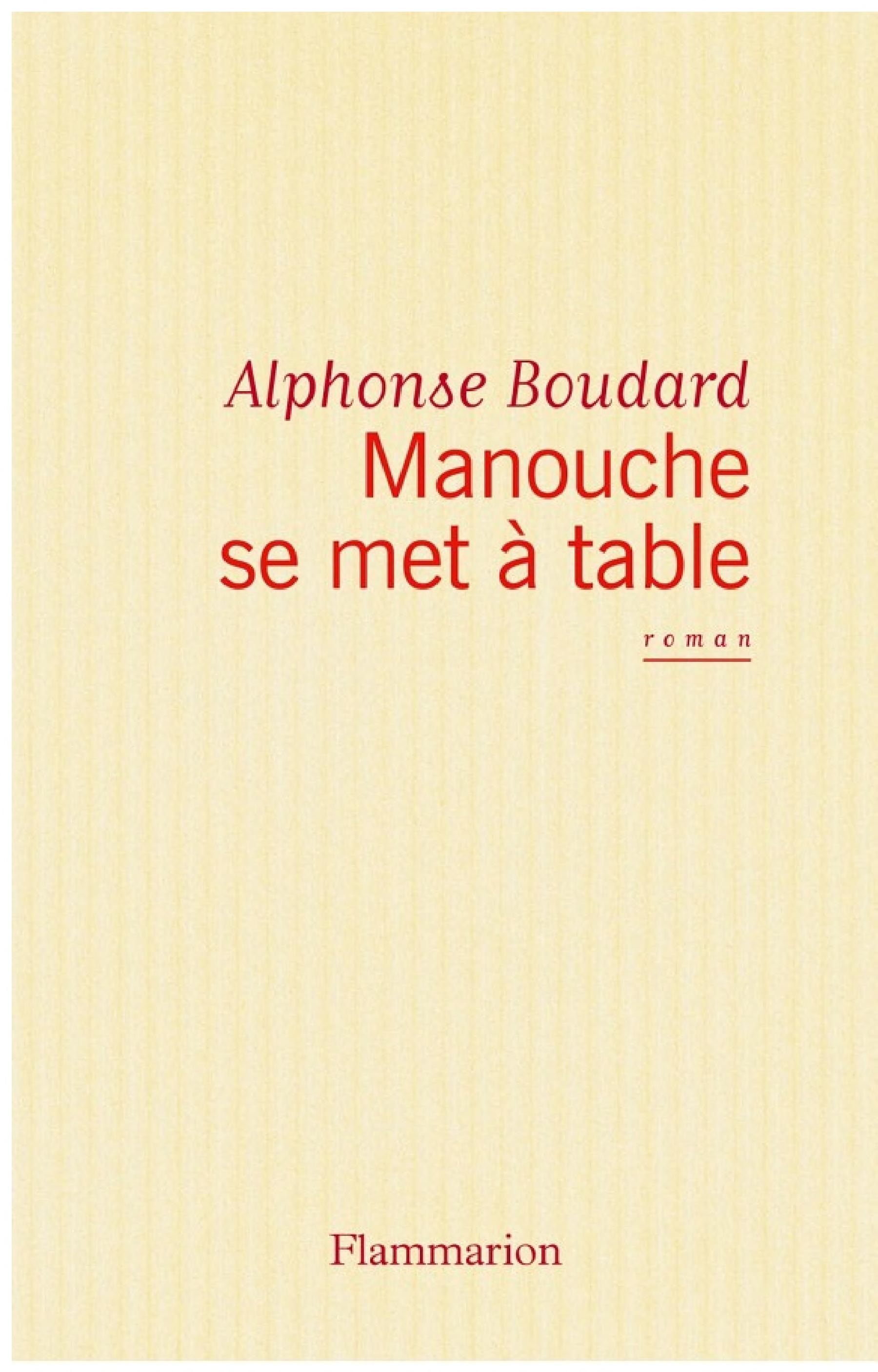 Manouche se met à table