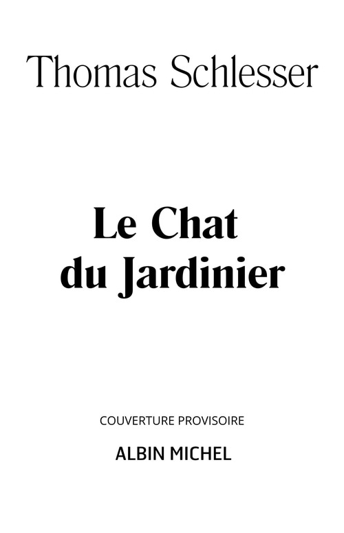 Le Chat du jardinier