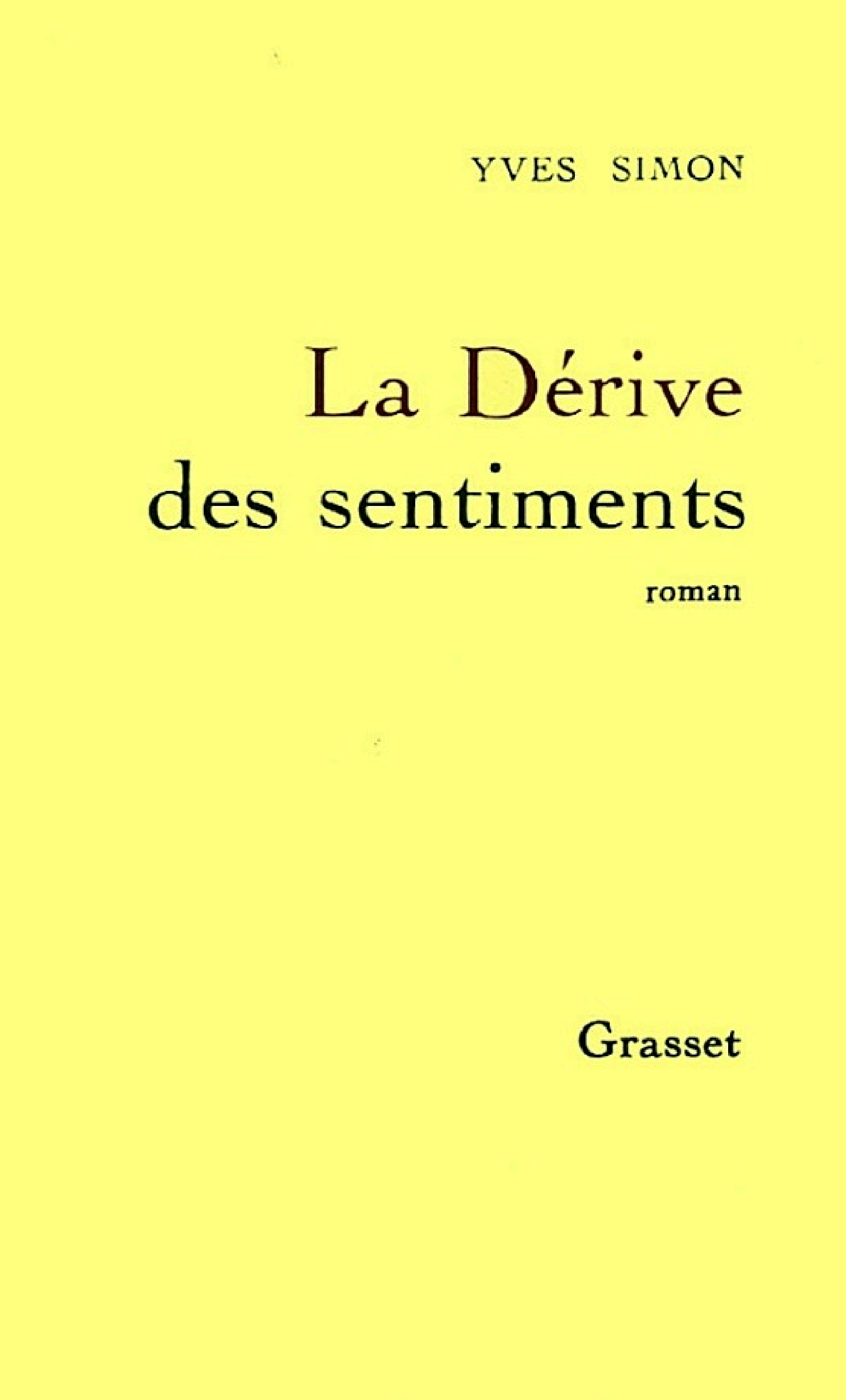 La dérive des sentiments