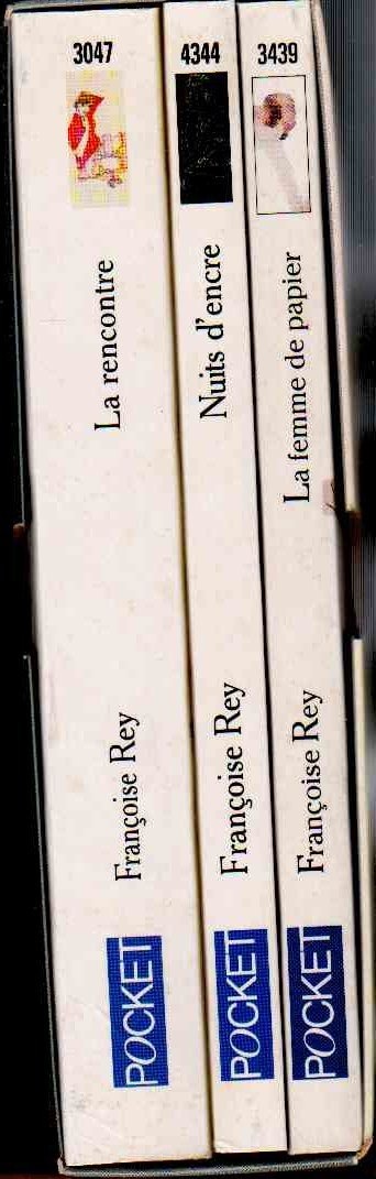 Françoise Rey Coffret en 3 volumes : La femme de papier ; La rencontre ; Nuits