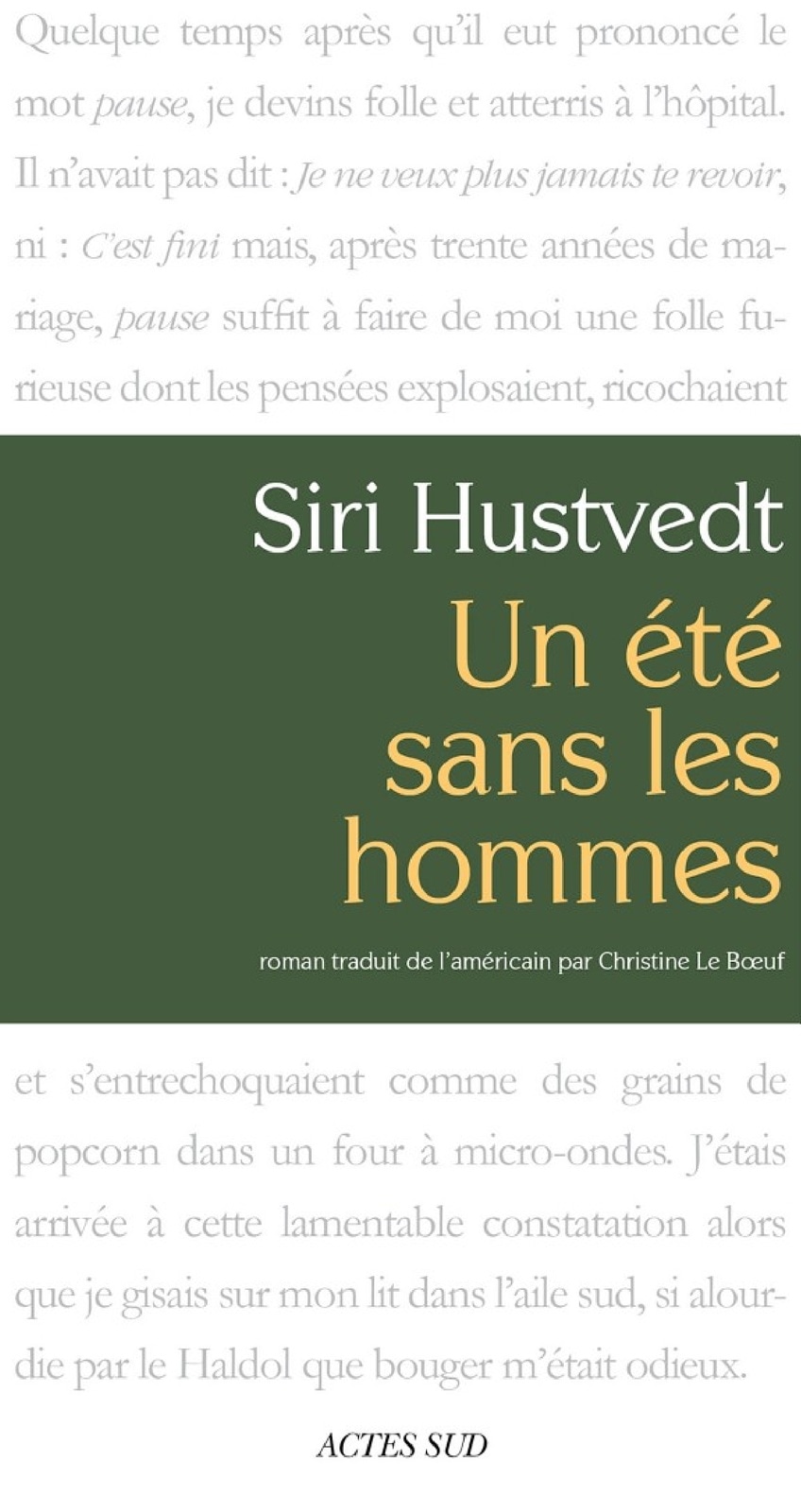 Un été sans les hommes