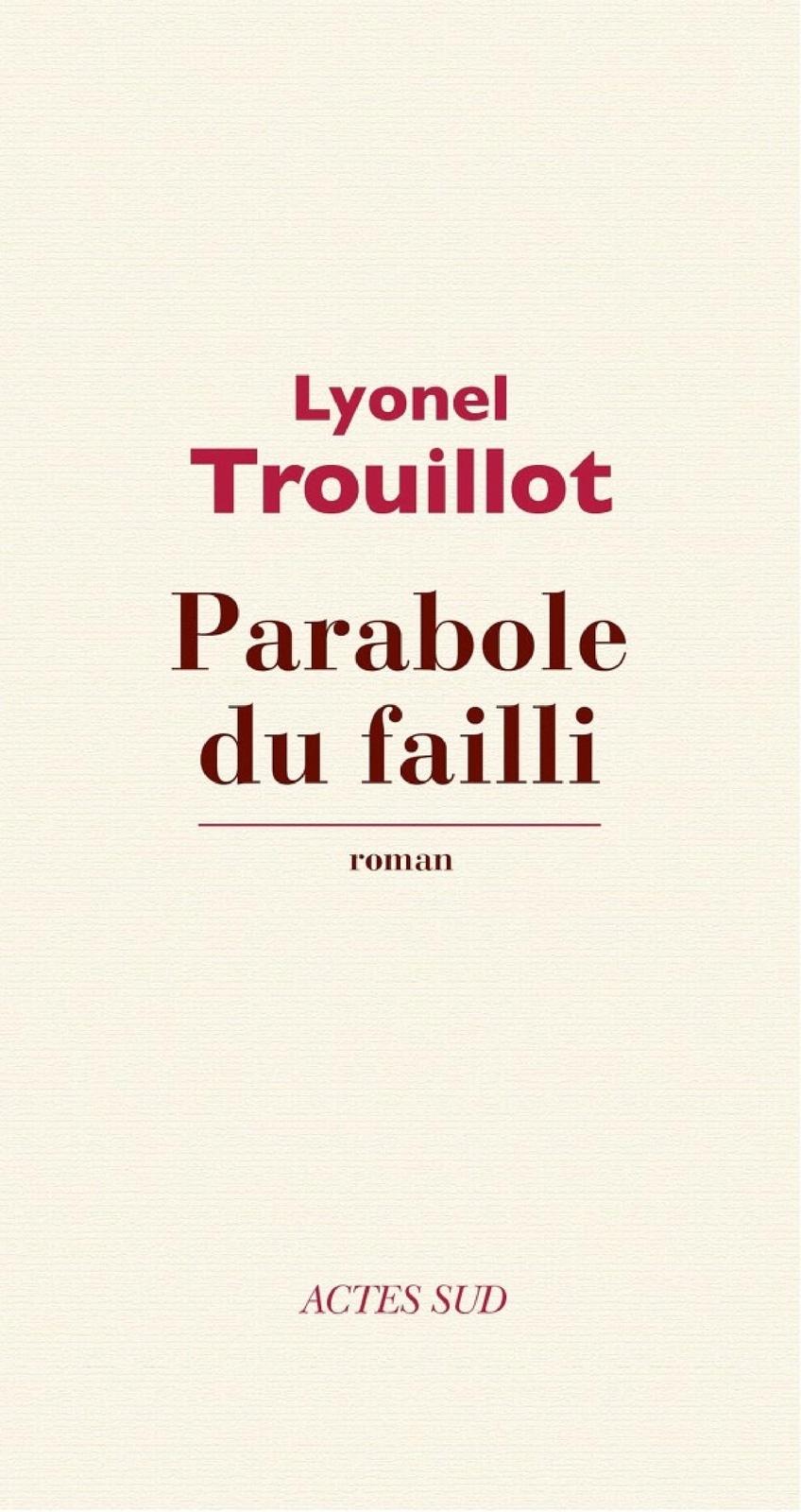 Parabole du failli
