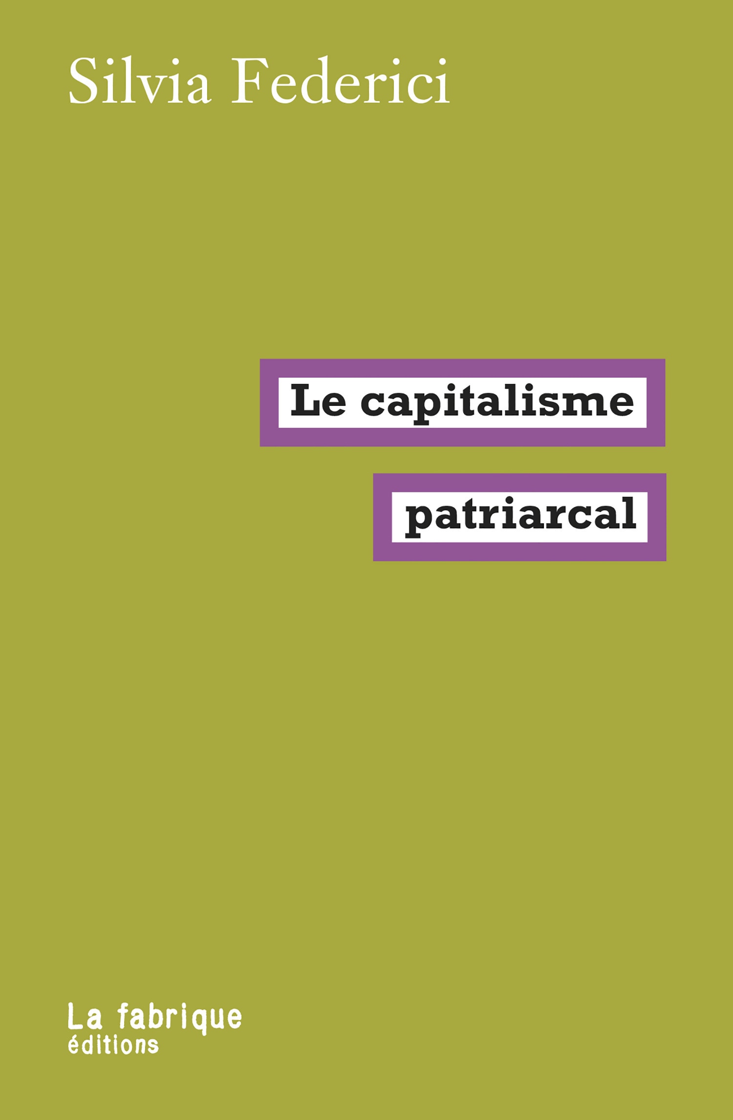 Le capitalisme patriarcal