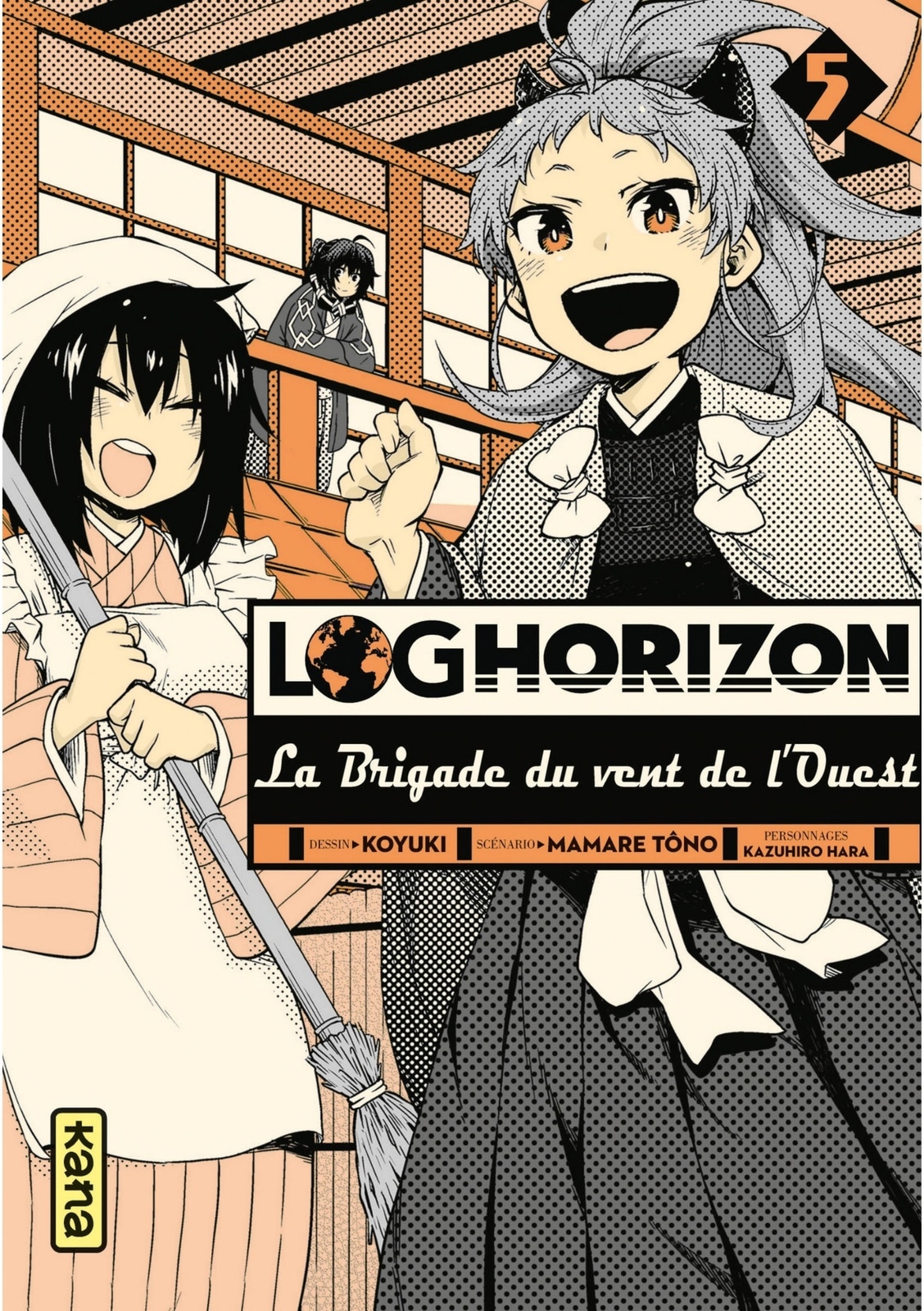 Log Horizon la brigade du vent de l'ouest - Tome 5