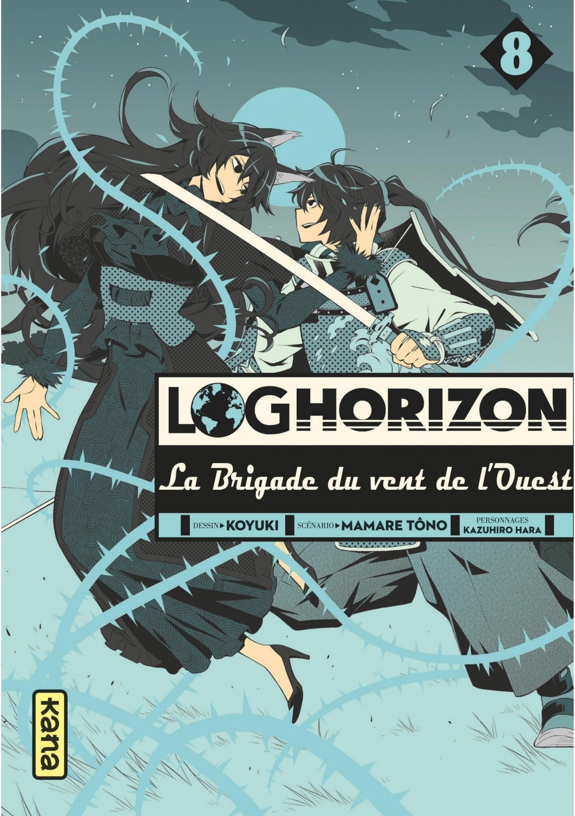 Log Horizon la brigade du vent de l'ouest - Tome 8