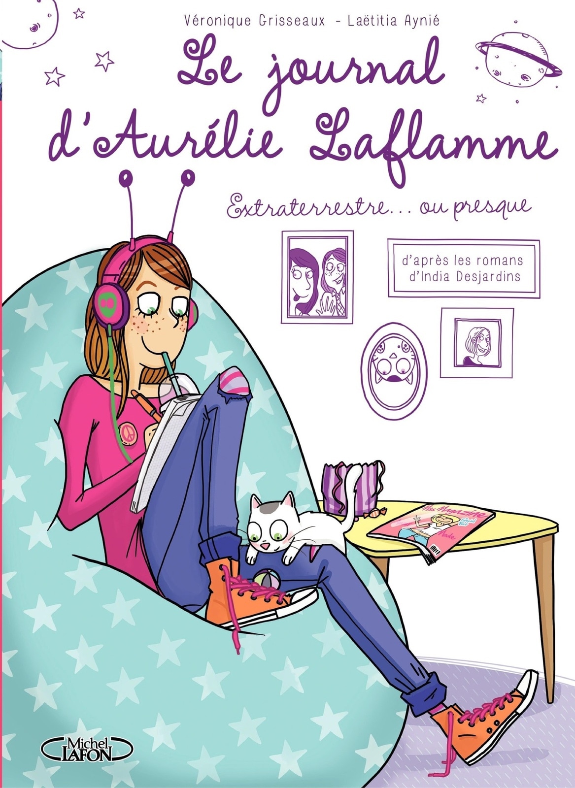 Le Journal d'Aurélie Laflamme - Tome 1 - Extraterrestre... ou presque ! - Version quebecoise