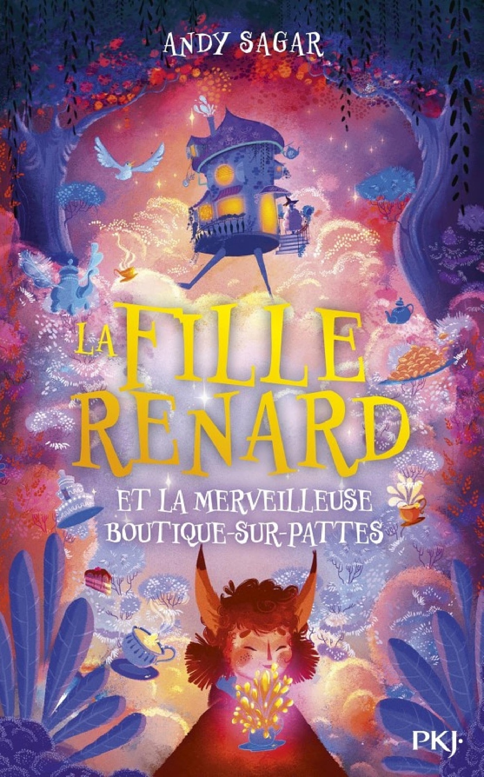La fille renard et la merveilleuse boutique-sur-pattes