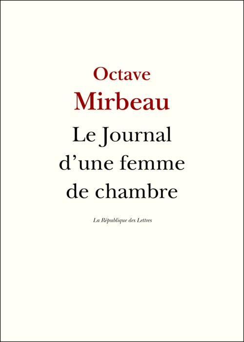 Le Journal d'une femme de chambre