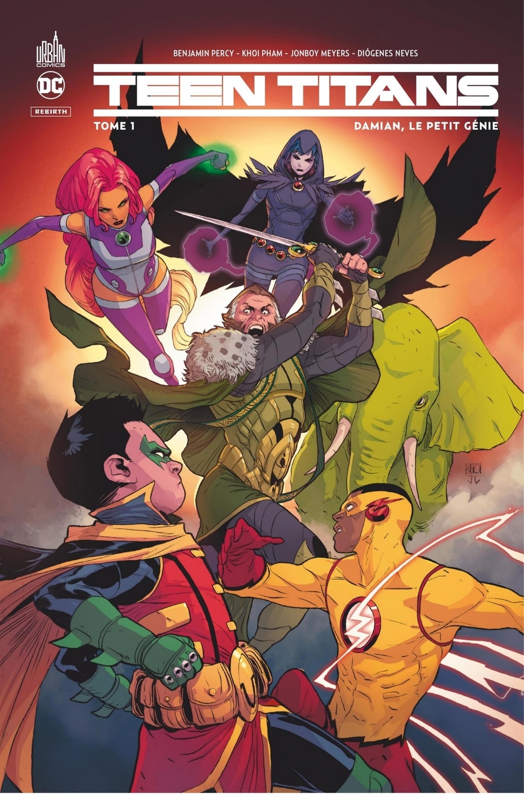 Teen Titans Rebirth - Tome 1 - Damian, le petit génie